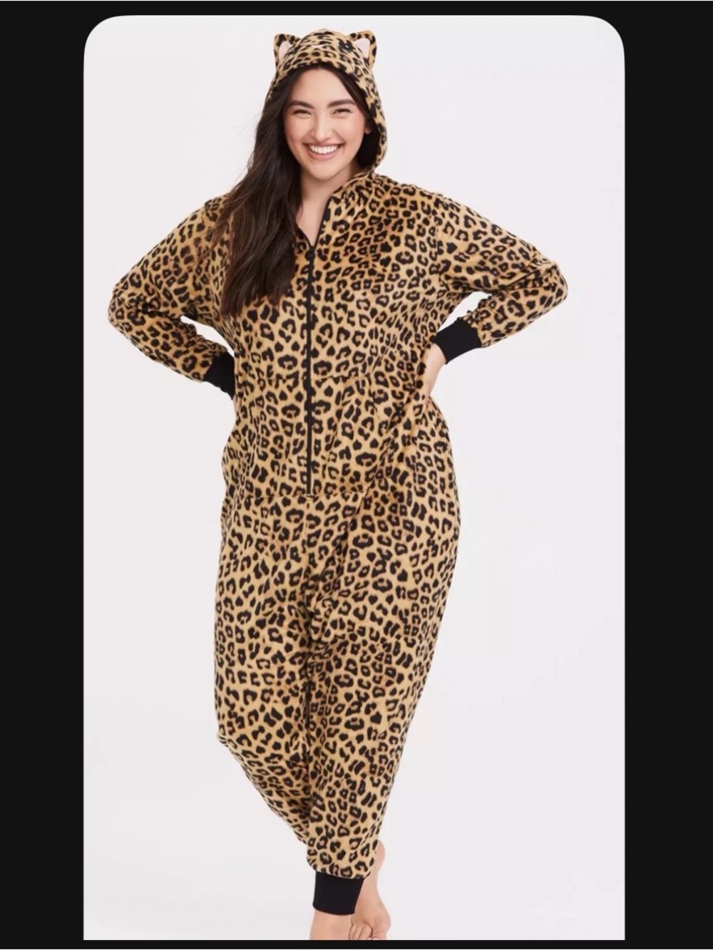 Torrid hooded cat onesie pajama in size 3/4